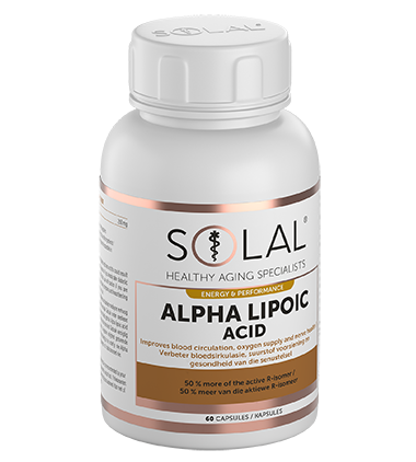 Alpha Lipoic Acid 60 Capsules Angled