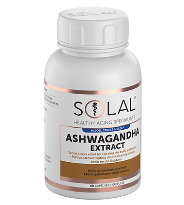 Ashwagandha Extract 60 Capsules Angled