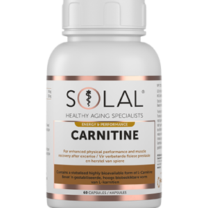 Carnitine 60 Capsules Front