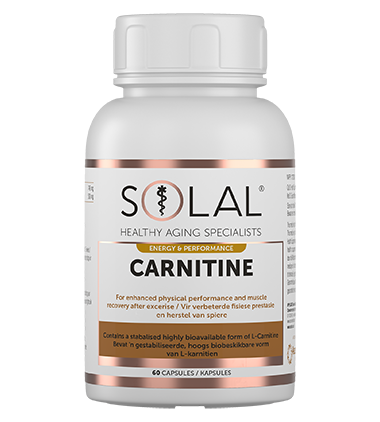 Carnitine 60 Capsules Front