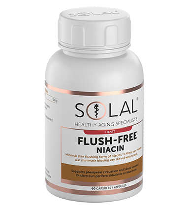 Flush-Free Niacin 60 Capsules Angled