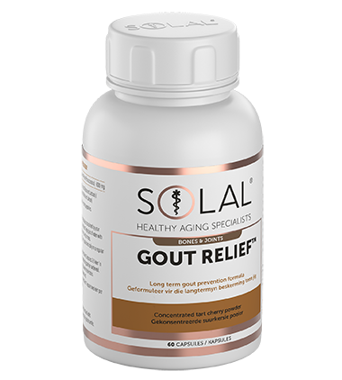 Gout Relief 60 Capsules Angled