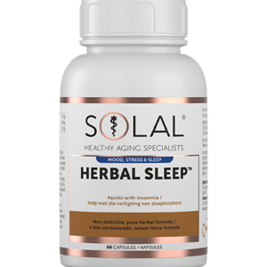 Herbal Sleep 60 Capsules Front