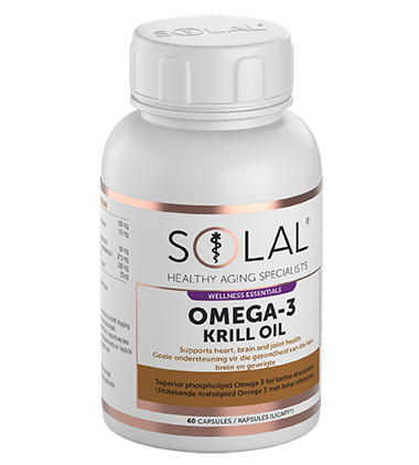 Omega-3 Krill Oil 60 Capsules Angled