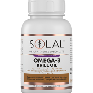 Omega-3 Krill Oil 60 Capsules Front