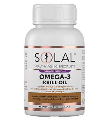 Omega-3 Krill Oil 60 Capsules Front