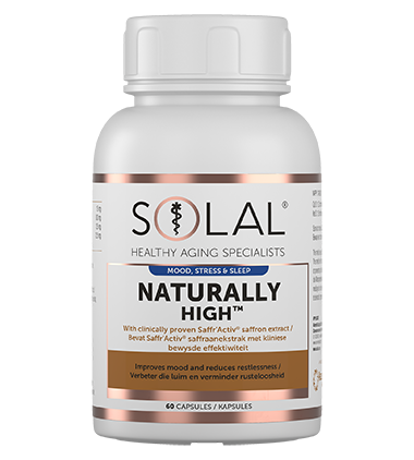 Naturally High 60 Capsules Front