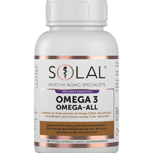 Omega-All 60 Capsules Front