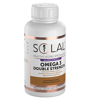 Omega 3 Double strength 60 Capsules Angled