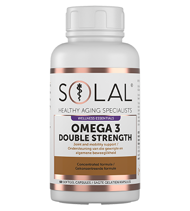 Omega 3 Double strength 60 Capsules Front