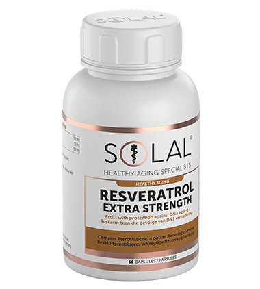 Resveratrol Extra Strength 60 Capsules Angled