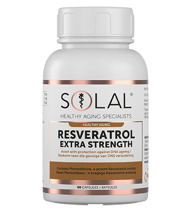 Resveratrol Extra Strength 60 Capsules Front