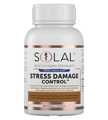 Stress Damage Control 60 Capsules Front