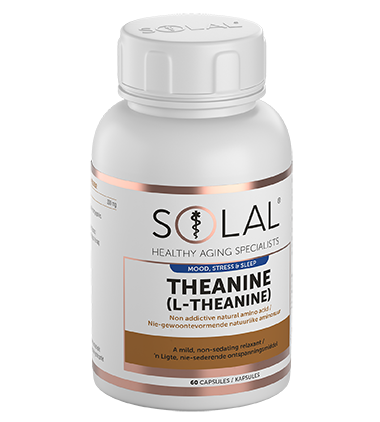 Theanine 60 Capsules Angled