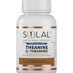 Theanine 60 Capsules Front